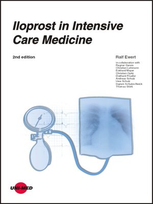 cover image of Iloprost in Intensive Care Medicine